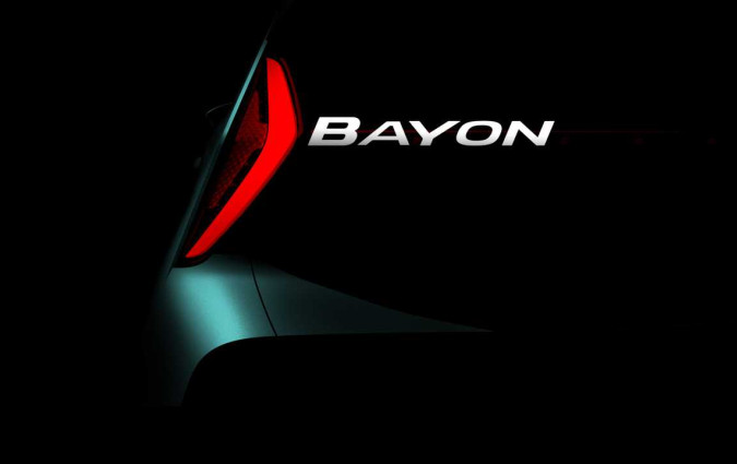 Hyundai Bayon teaser