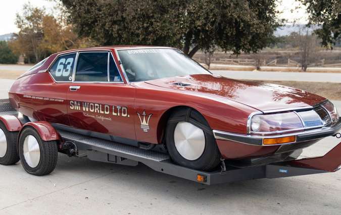 Citroën SM «Land Speed Racer», photo credit