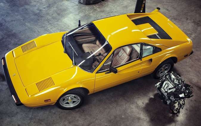 Ferrari 308GTBi with Honda 4-pot engine