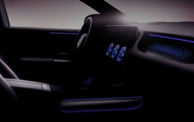 Mercedes-Benz EQA interior teaser