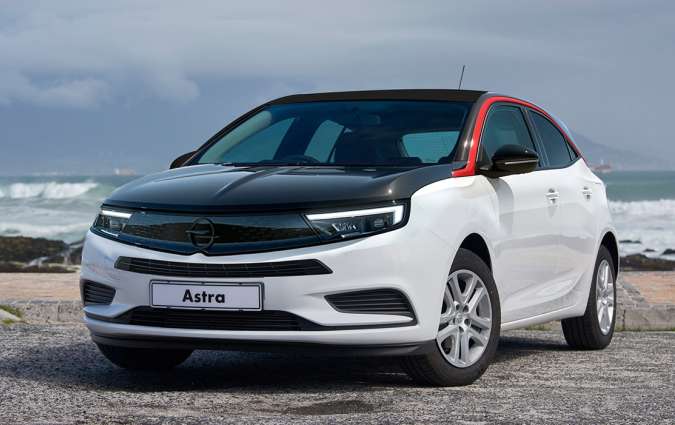 Opel Astra OPC rendering