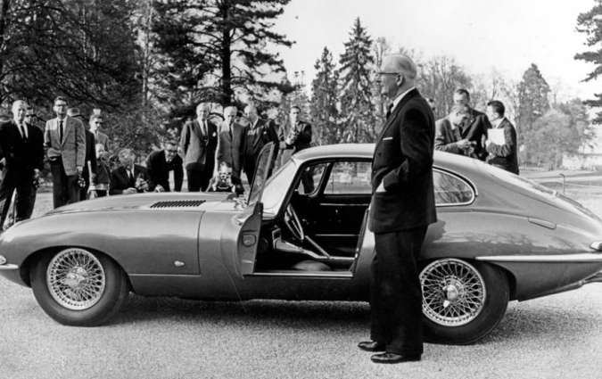 Jaguar E-type Launch 1961