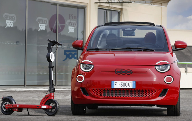 FIAT 500 RED