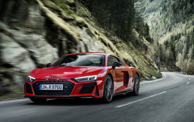 Audi R8 V10 performance RWD