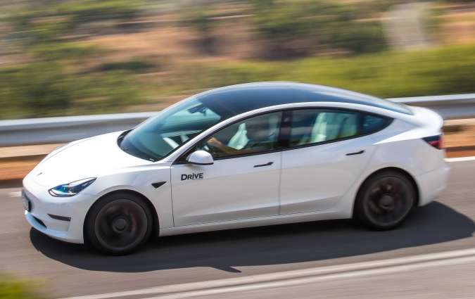 Tesla Model 3 test drive