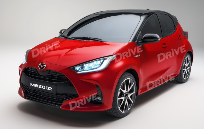 Illustration Mazda2 2022