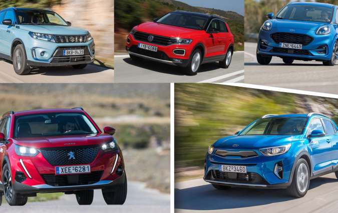 5 best-sellers B-SUV