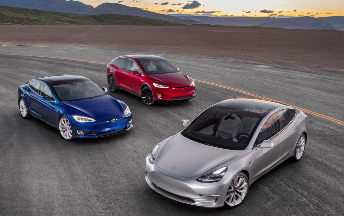 Tesla line-up
