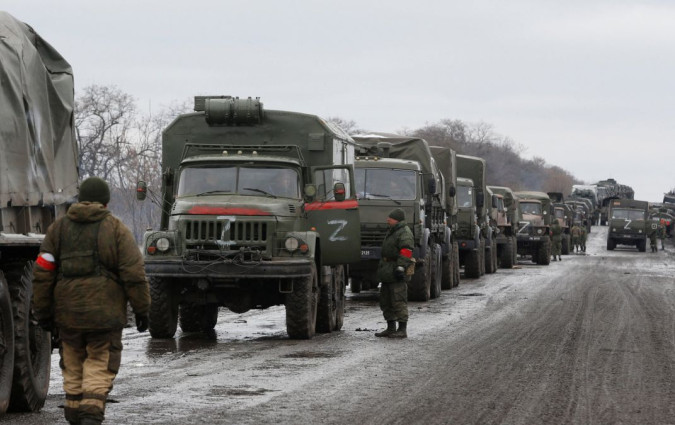 russian army convoy
