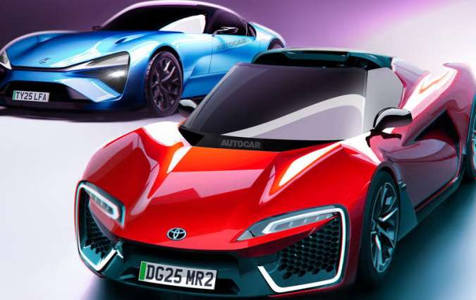 Toyota MR2, Lexus LFA Toyota MR2, Lexus LFA