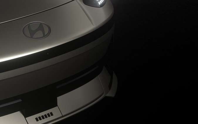 Hyundai Ioniq 6 teaser