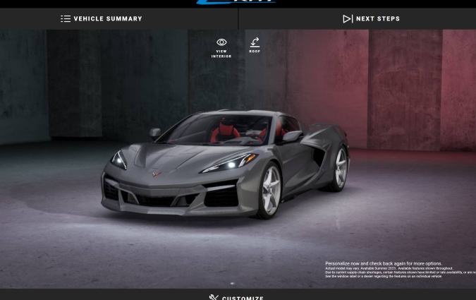 Corvette E-Ray Corvette E-Ray