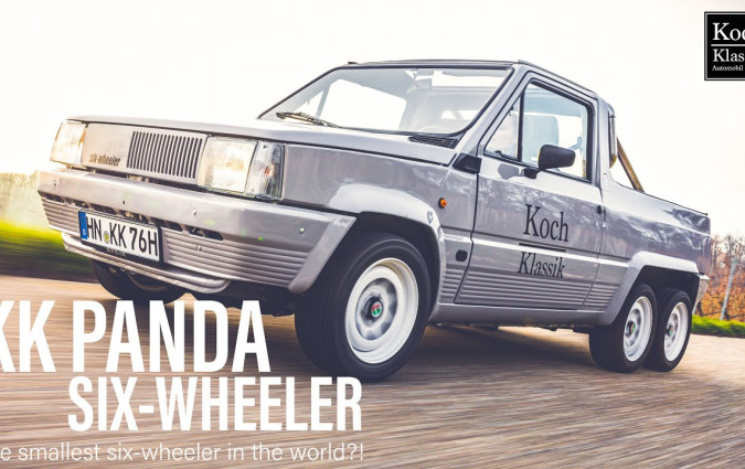 FIAT Panda Pick-up 6wheeler