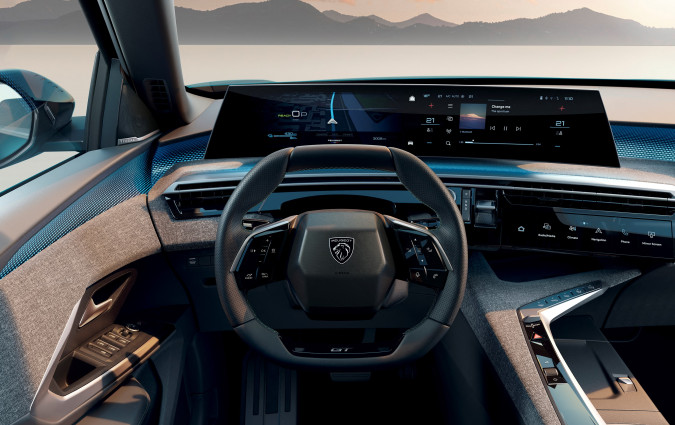 Peugeot panoramic i-Cockpit Peugeot panoramic i-Cockpit