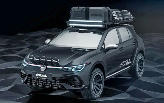 Το σύγχρονο VW Golf Country που φτιάχνει η γερμανική Delta4x4 πλησιάζει τα 100 χιλιάρικα. VW Golf Country by Delta4x4