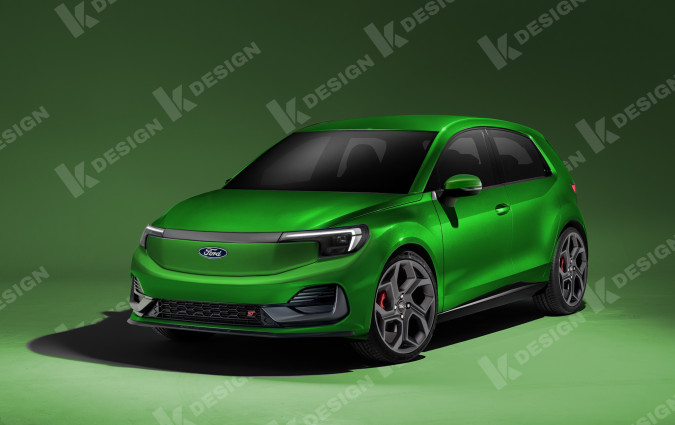 Ford Fiesta ST EV 2026 by Kleber Silva Ξανάρχεται το Ford Fiesta χάρη στη VW;