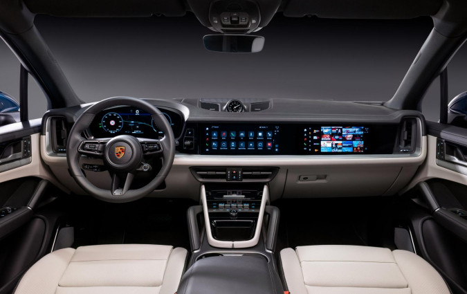 Η σχεδίαση του Porsche Driver Experience τοποθετεί σε απόλυτη προτεραιότητα τον οδηγό και στοχεύει να κάνει τη ζωή του πιο εύκολη, σύγχρονη και διαδραστική στη νέα Porsche Cayenne. Porsche Cayenne