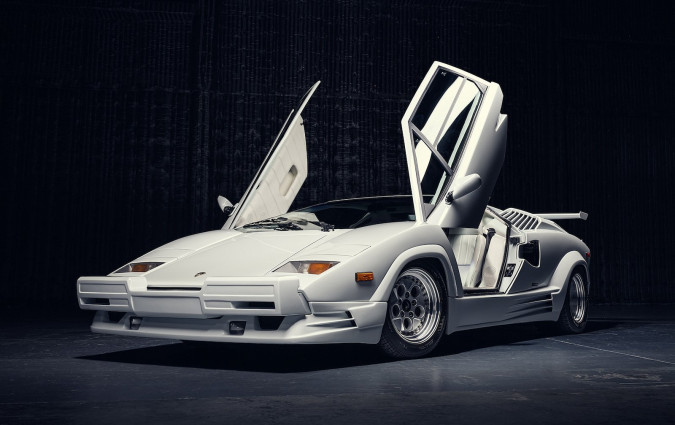 Lamborghini Countach 25th Anniversary, photo Jeremy Clifford © 2023 Courtesy of RM Sotheby’s