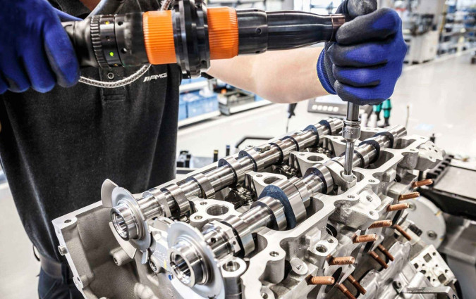 Mercedes AMG handmade engine