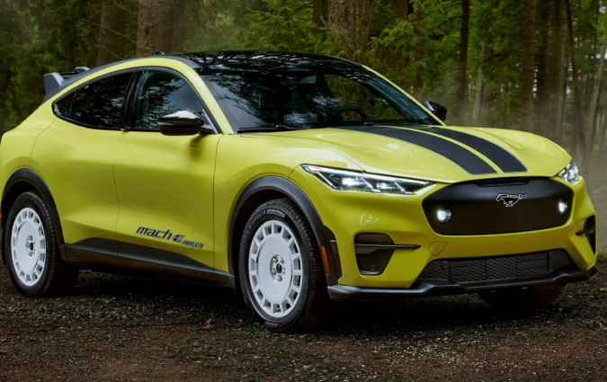 H Ford Mustang Mach-E Rally θα κάνει την εμπορική πρεμιέρα της στις αρχές του 2024. Ford Mustang Mach-E Rally