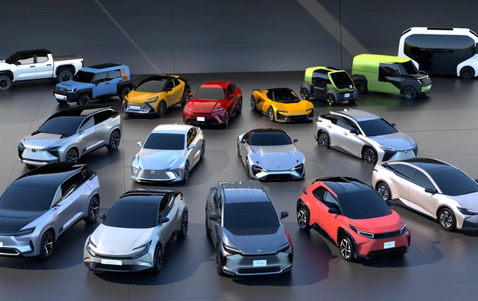 Toyota and Lexus EV concepts