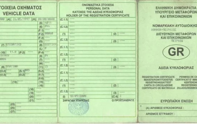 Άδεια Κυκλοφορίας