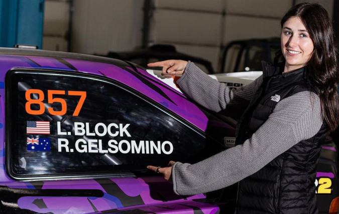 Στα 17 της, η Lia θα αγωνιστεί για πρώτη φορά με 4κίνητο αγωνιστικό αλλά διάλεξε κάτι ιδιαίτερα εκλεκτό! Lia Block Ford Escort Cosworth