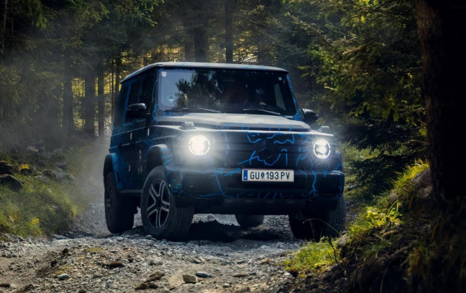 Η ηλεκτρική G-Class θα κάνει το ντεμπούτο της το επόμενο έτος με αεροδυναμικά βελτιστοποιημένη τη διαχρονική της σχεδίαση. Mercedes-Benz EQG