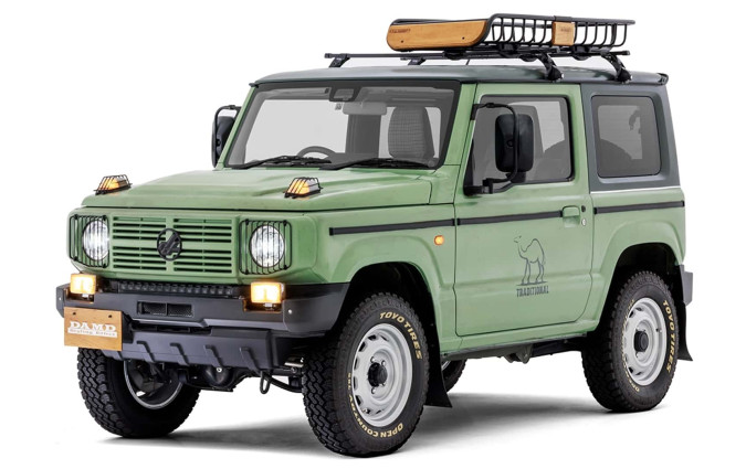 Η DAMD μεταμορφώνει το Suzuki Jimny σου στην «καναδέζα» που οδηγούσες στον στρατό. Suzuki Jimny