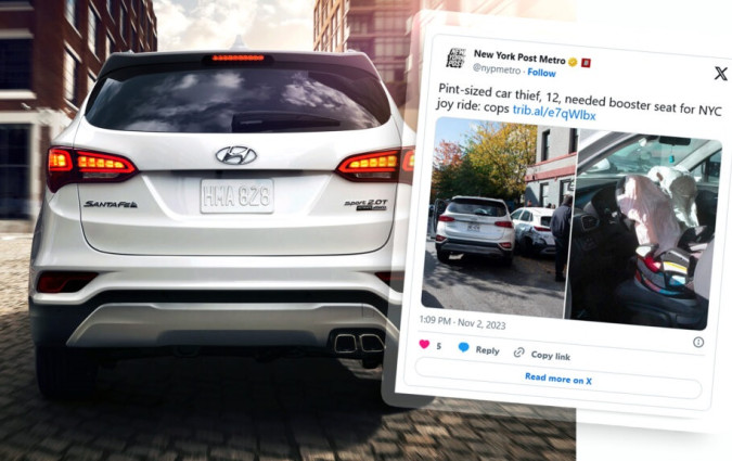 Όταν τελείωσε η άγρια καταδίωξη, η Αστυνομία αντίκρισε έναν 12χρονο καθισμένο σε παιδικό καθισματάκι. Στη θέση του οδηγού. Καταδίωξη στη Νέα Υόρκη