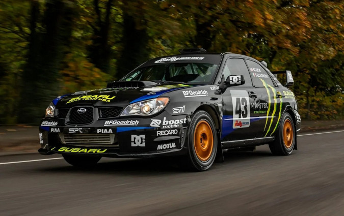 Ο Ken Block είναι πλέον ένας θρύλος και τι πιο ταιριαστό από το να αποκτήσετε το Subaru Impreza του. Ken Block