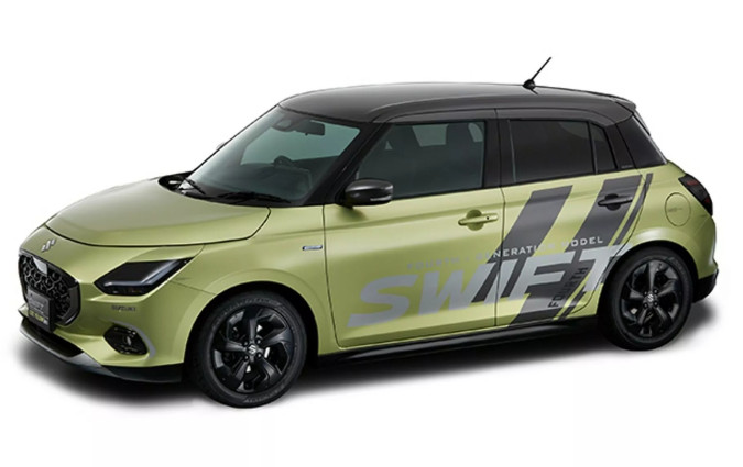 H τέταρτη γενιά του Suzuki Swift θα κάνει την εμφάνισή της στην χώρα μας τον Μάρτιο του 2024 Suzuki Swift Cool Yellow