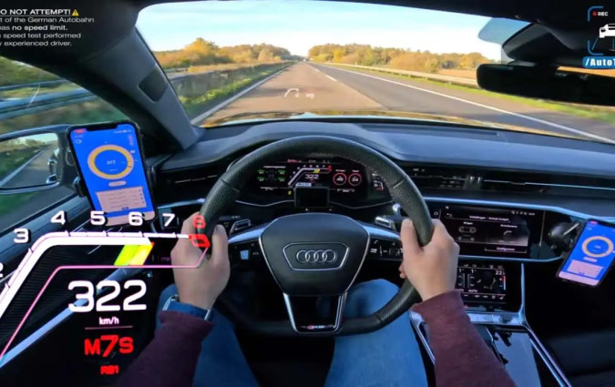 Σα βγεις στον πηγαιμό για την Autobahn, αν έχεις σκαλισμένο Audi RS7, θα δεις ψηλά νούμερα! Audi RS7