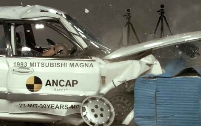 Ένα μοντέλο που πριν 30 χρόνια θεωρείτο ασφαλέστατο, πώς αξιολογείται στα αυστηρότερα σημερινά crash test; μεταχειρισμένο 30 ετών