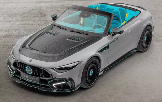 Μια Mansory δεν μπορεί ποτέ να είναι διακριτική.  Mercedes-Benz