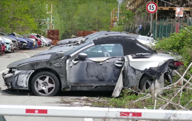 Το εργοστάσιο του Pininfarina στο San Giorgio Canavese εγκαινιάστηκε με την Cadillac Allanté Pininfarina, San Giorgio Canavese