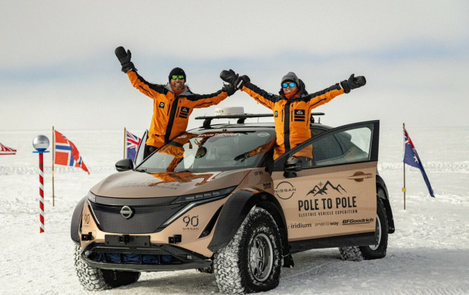 Nissan Ariya, Pole to Pole