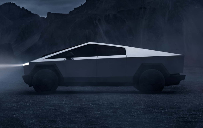 H ισχυρότερη έκδοση του Tesla Cybertuck, έρχεται με τρία ηλεκτρομοτέρ, συνπλικής απόδοσης 845 PS Tesla Cybertruck
