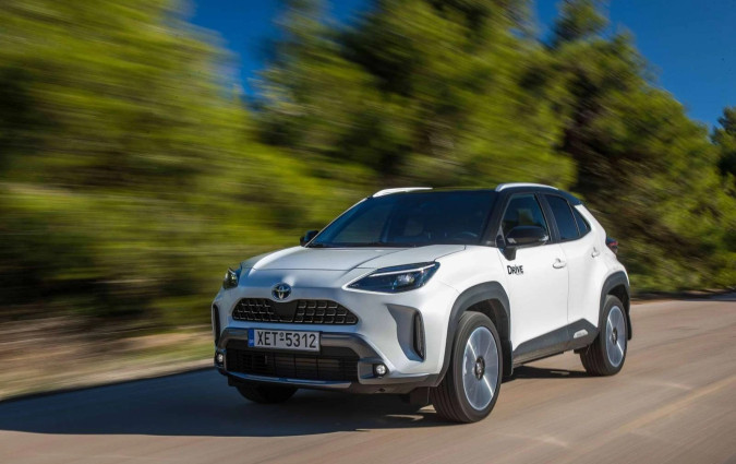 Τα B-SUV, με 33.569 ταξινομήσεις καταλαμβάνουν το 26,6% του συνόλου της ελληνικής αγοράς Toyota Yaris Cross