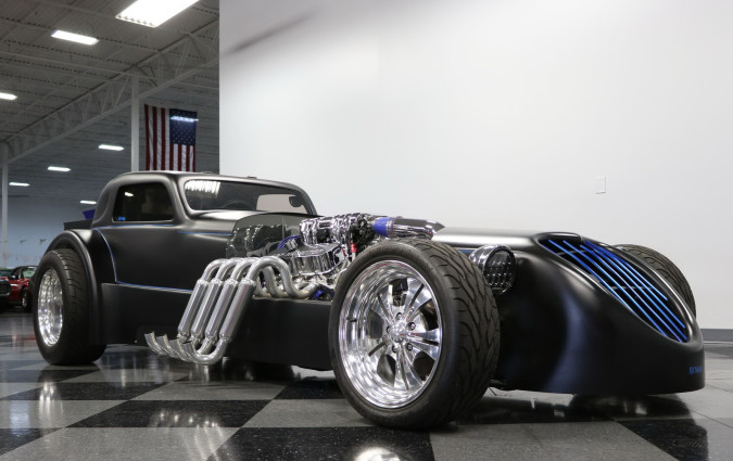 FIAT 500 Topolino Batmobile