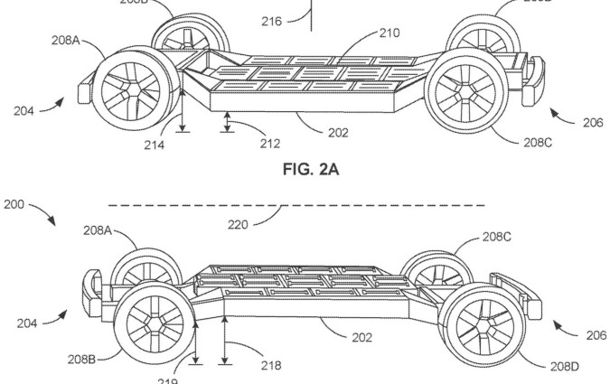 Η υπέρ-σπονδυλωτή πλατφόρμα της Ford έχει κοινό μόνο το κεντρικό μέρος που φιλοξενεί τις μπαταρίες Σπονδυλωτή πλατφόρμα Ford