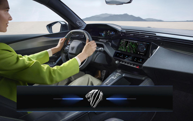 H Peugeot εισάγει την τεχνητή νοημοσύνη στα τελευταίας γενιάς μοντέλα της Peugeot i-cockpit