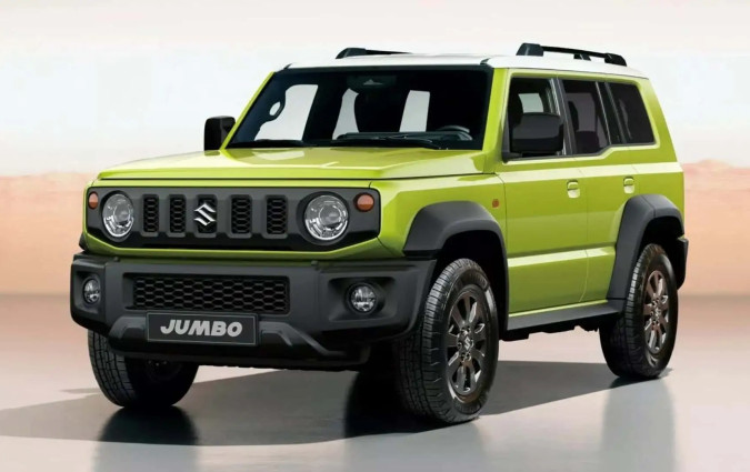 Η εξωτερική σχεδίαση του 7θέσιου Suzuki Jimny παραμένει αμετάβλητη, διατηρώντας τις τετραγωνισμένες γραμμές του και κατ’επέκταση τον κλασικό, ρετρό χαρακτήρα του Suzuki Jimny 7seats