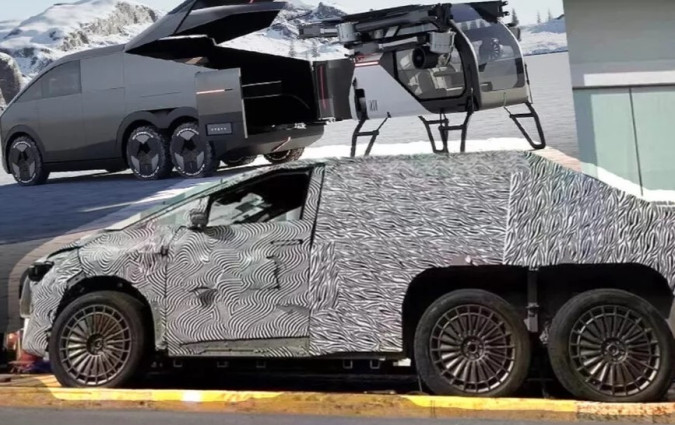 Ποιο Tesla Cybertruck τώρα; Το 6τροχο κατασκεύασμα της Xpeng AeroHT υπόσχεται ένα eVTOL στην καρότσα του. Xpeng AeroHT