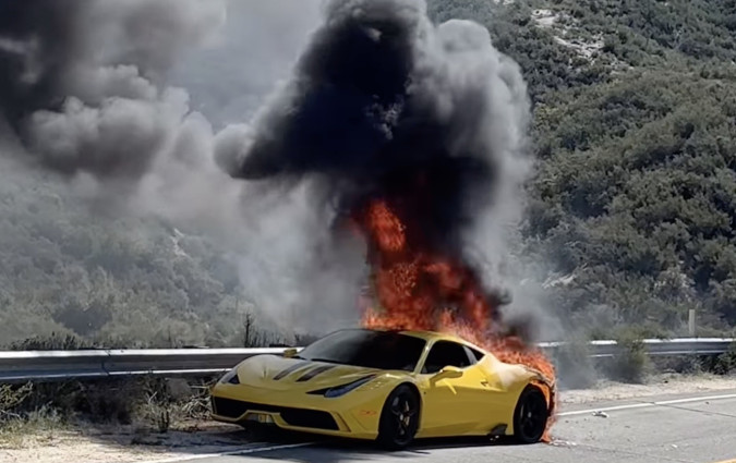 Όσοι απεχθάνονται αυτούς που βλέπουν τα υπεραυτοκίνητα ως επένδυση και δεν τα οδηγούν, σήμερα πήραν την εκδίκησή τους. 458 Speciale