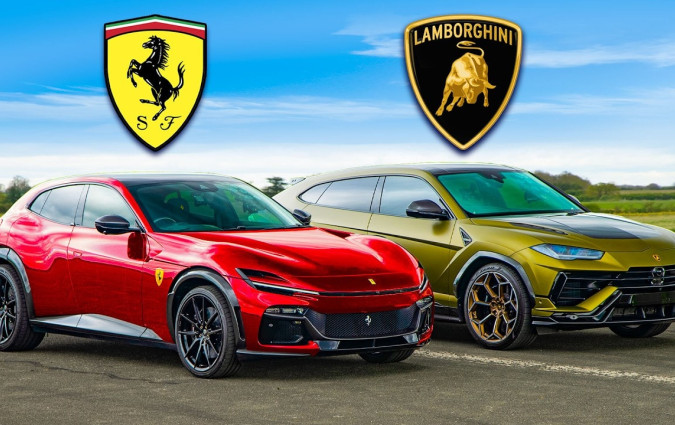 Ferrari και Lamborghini κονταροχτυπιούνται όπου βρεθούν κι όπου σταθούν. Τώρα και στα αψηλά! Lamborghini Urus