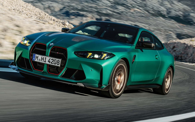 H BMW M4 CS, με τους 550 ίππους χρειάζεται μόλις 3,4" για το 0-100 km/h, με την τελική να ξεπερνά κατά 2 τα 300 km/h BMW M4 CS