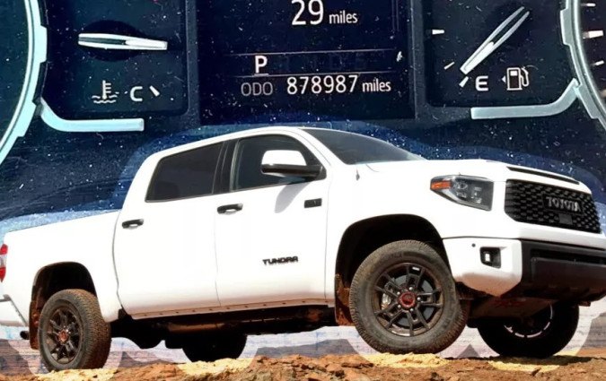 Αυτό θα πει #mexritelous. Toyota Tundra διανύει κατά μέσο 26 km για κάθε ώρα που πέρασε από τον Απρίλιο του 2018. Toyota Tundra