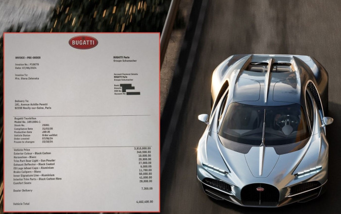 Μια Πρώτη Κυρία δεν θα μπορούσε να κυκλοφορεί με τίποτα λιγότερο από μια Bugatti Tourbillon. Ή μήπως όχι; Bugatti Tourbillon