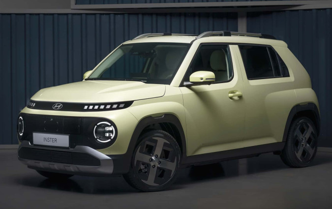 Το Hyundai Inster θα προσφέρει δυνατότητα ισχύος φόρτισης στα 11 kW και γρήγορη φόρτιση στα 120 kW Hyundai Inster